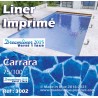 Liner Imprimé pour piscine 22 motifs Made In Blue piscines