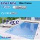 Liner pour piscine UNI ULTIM 1 Face 6 couleurs Made In Blue