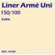 Liner armé uni 150/100