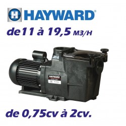 Pompe de filtration HAYWARD Série SUPER PUMP 0.50cv