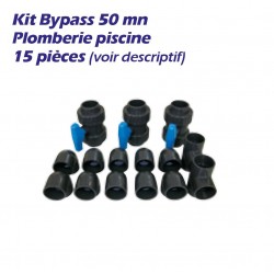 kit Bypass 50mn 15pièces pour pompe à chaleur