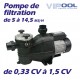 Pompe de filtration VIPOOL MCB