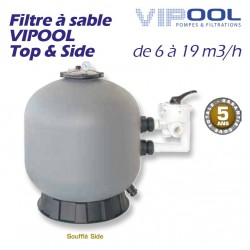 Filtre à sable VIPOOL Top & Side