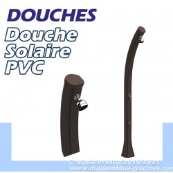 DOUCHE SOLAIRE PVC COUDEE